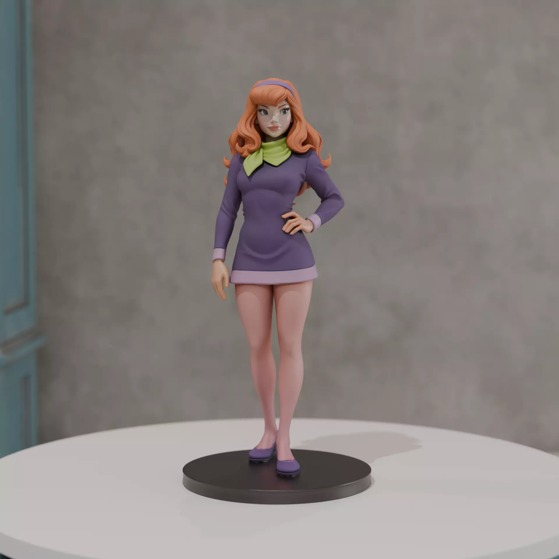 Daphne 3D print model_0