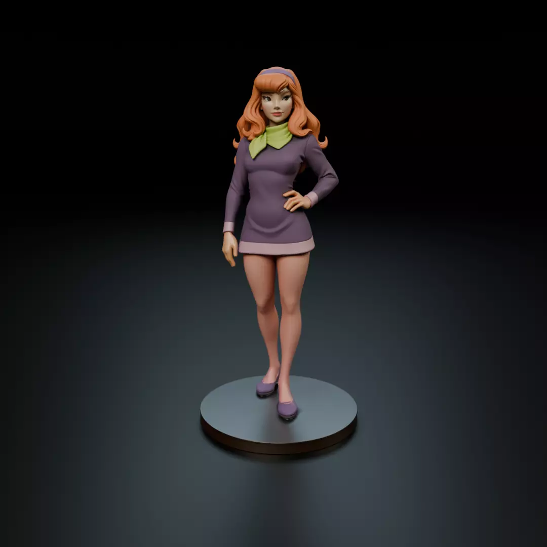 Daphne 3D print model_16