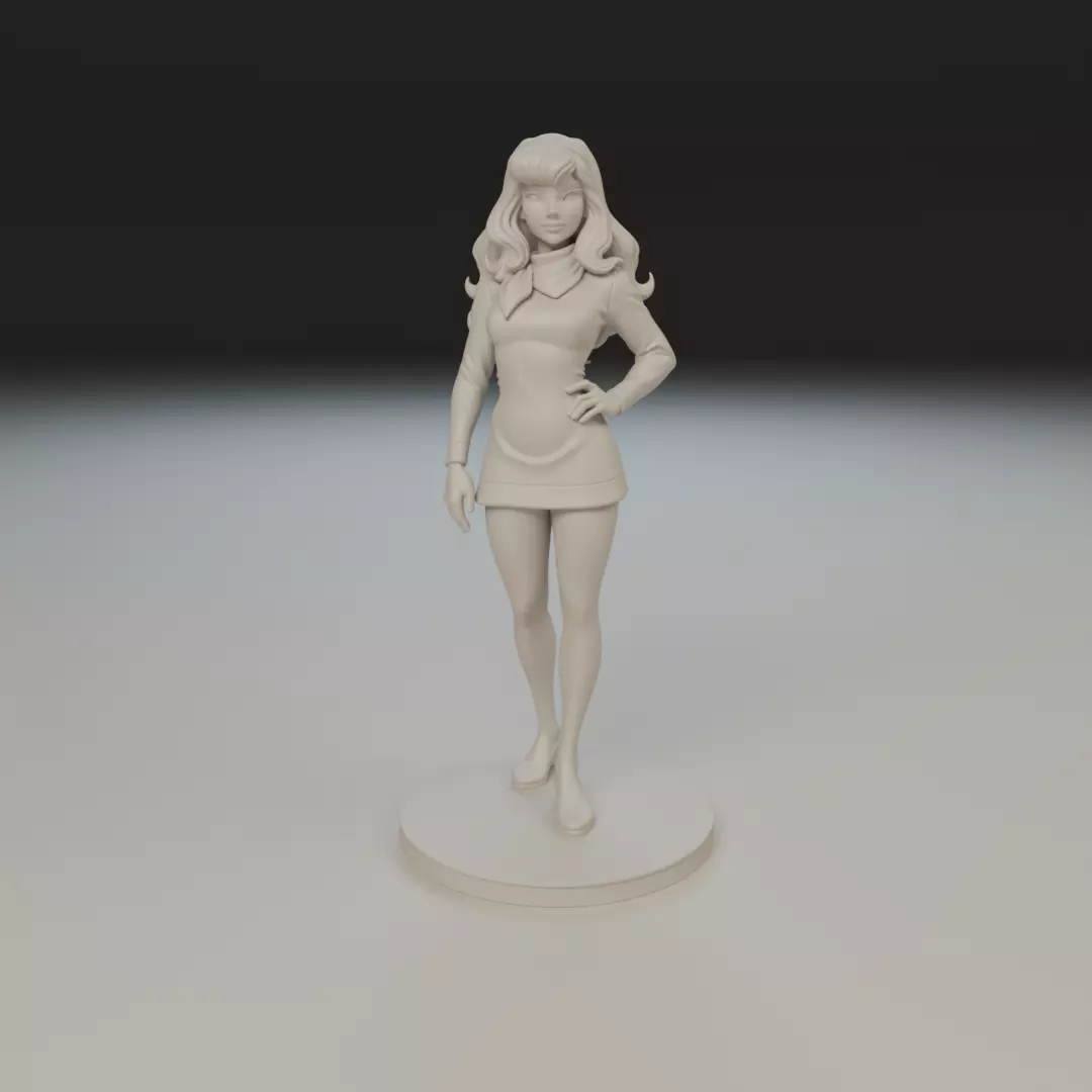 Daphne 3D print model_15