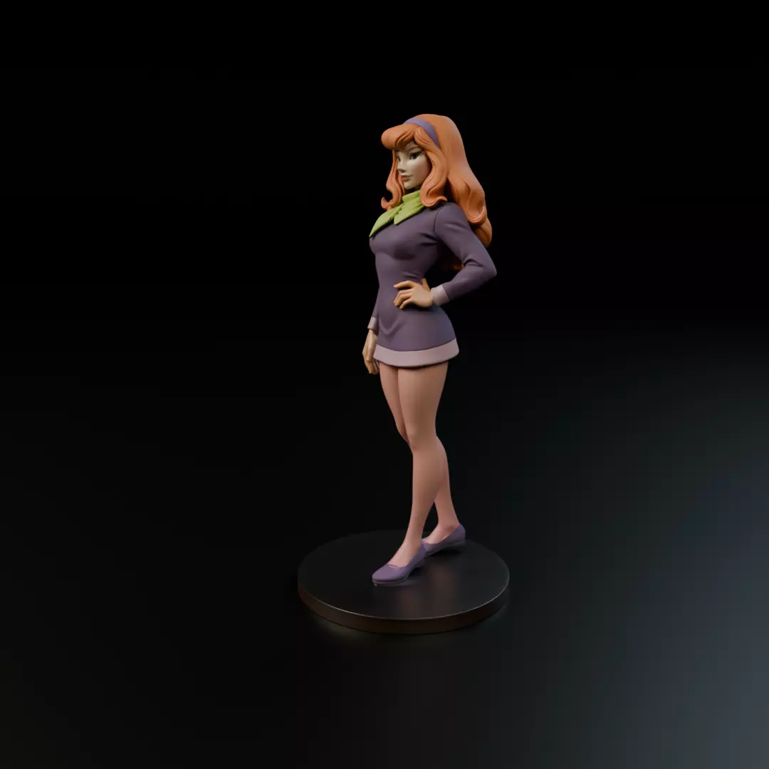 Daphne 3D print model_10