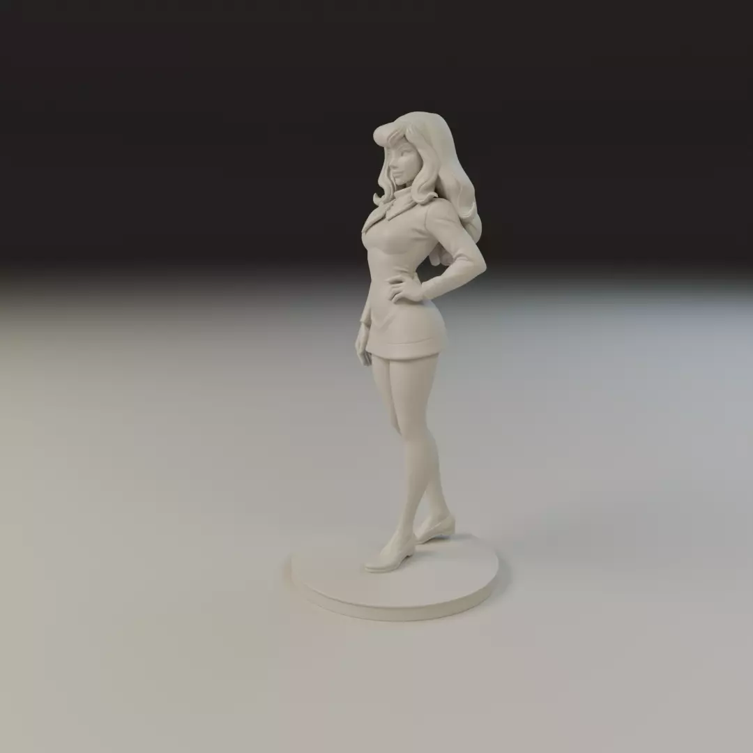 Daphne 3D print model_9