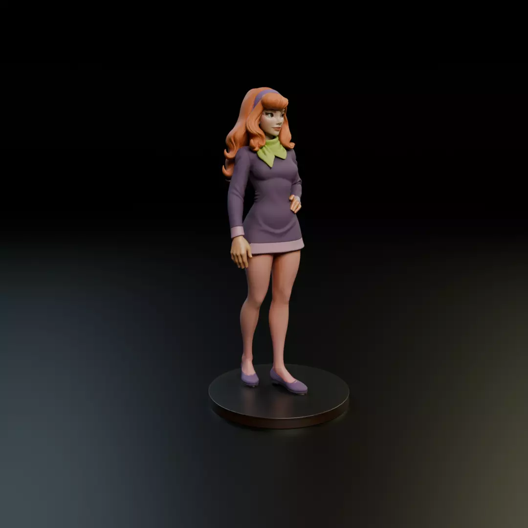 Daphne 3D print model_12
