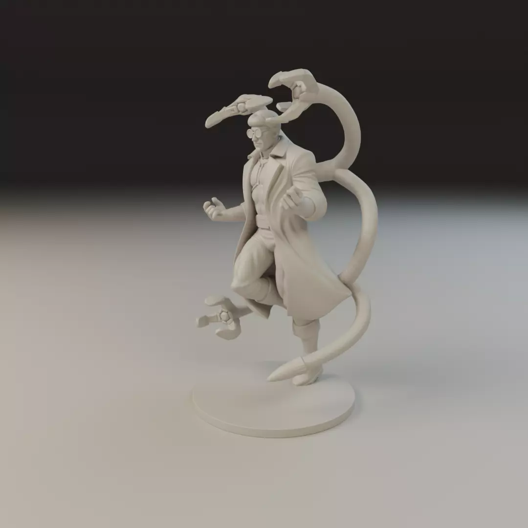 Doutor Octopus 3D print model_9