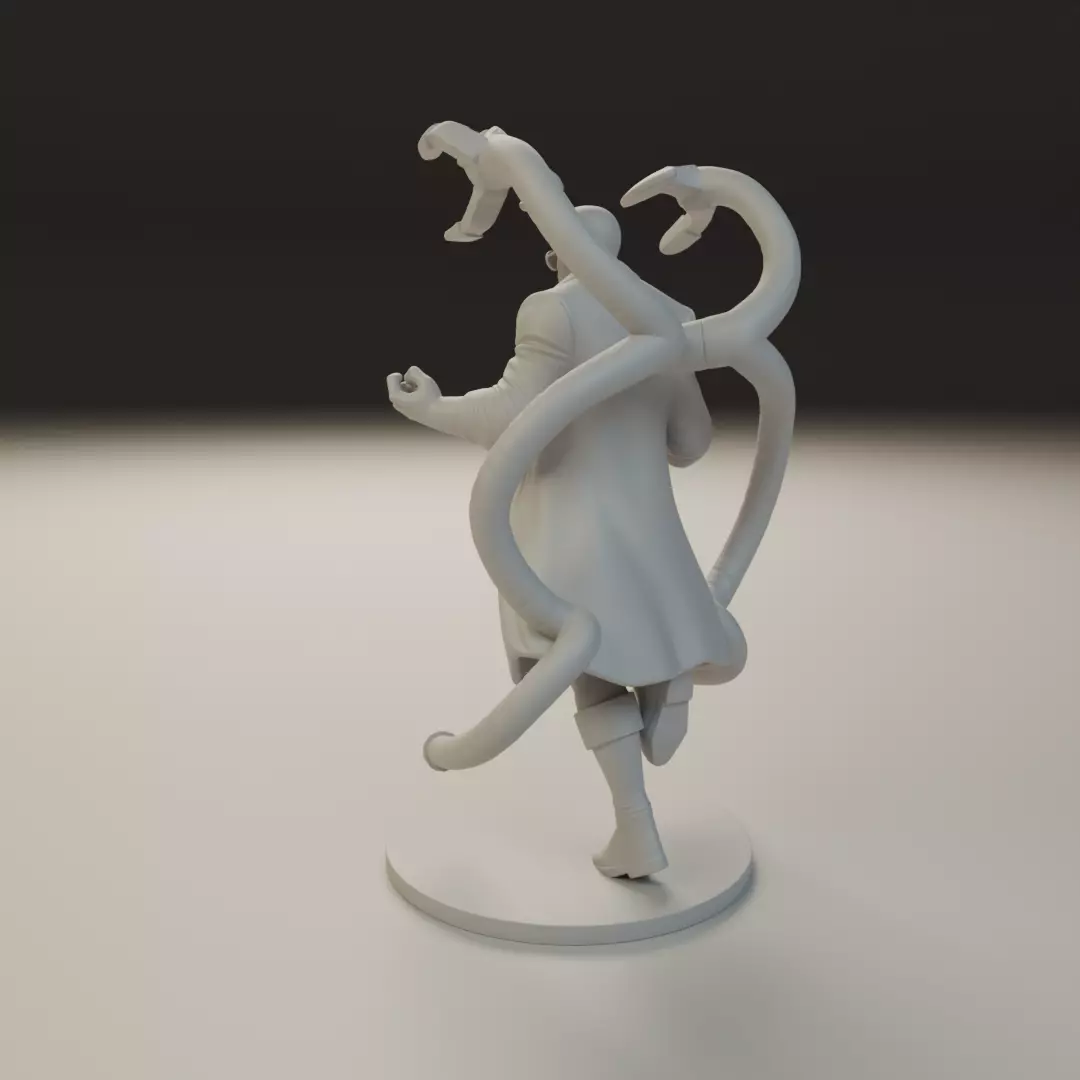 Doutor Octopus 3D print model_7