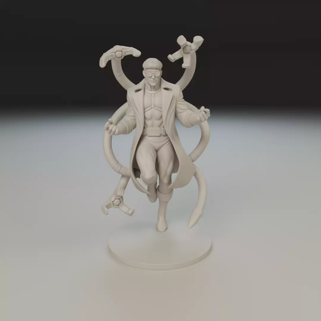 Doutor Octopus 3D print model_15