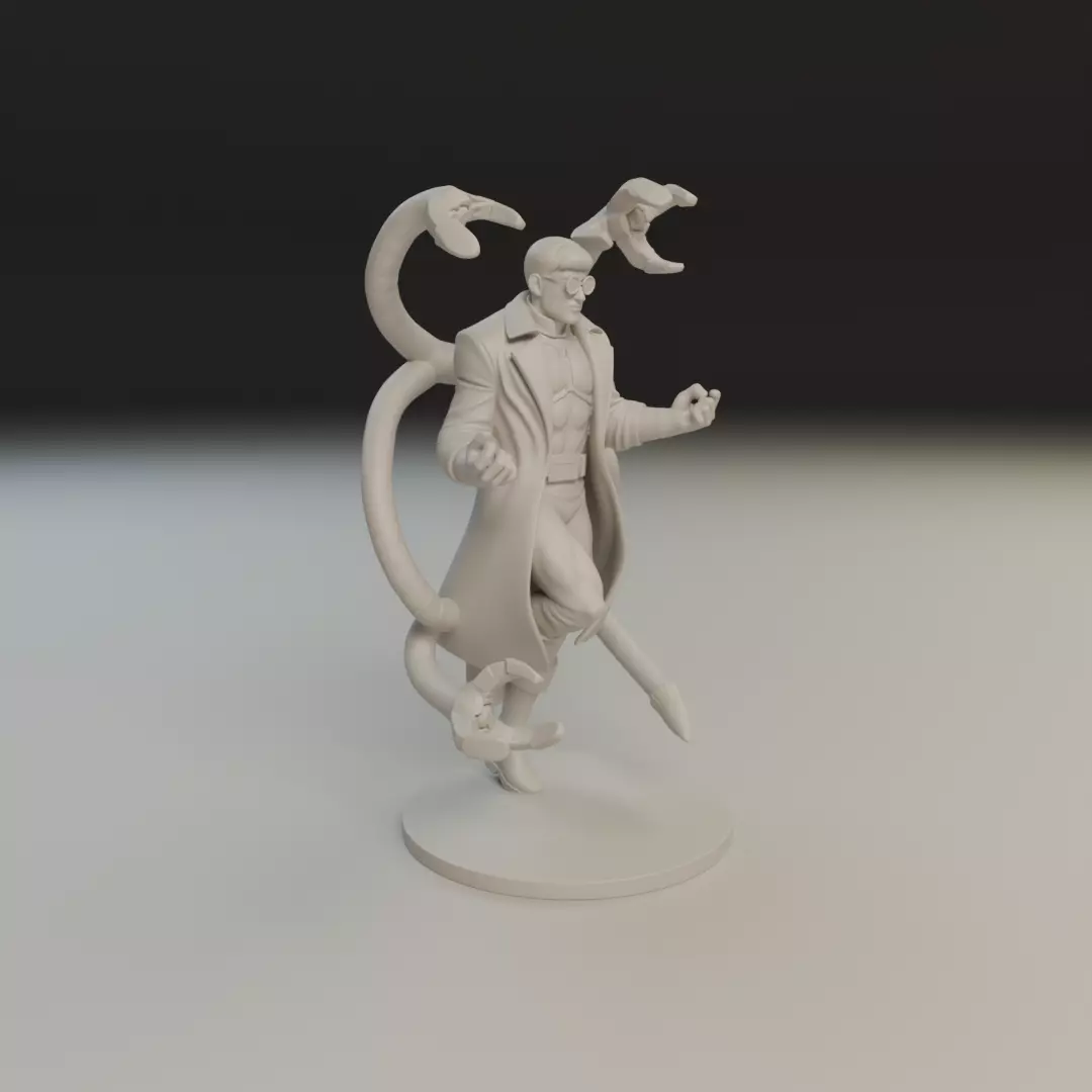 Doutor Octopus 3D print model_11