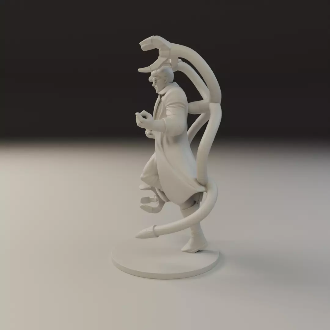 Doutor Octopus 3D print model_3