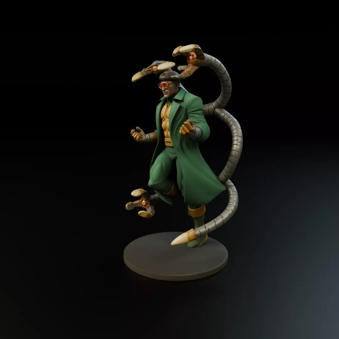 Doutor Octopus 3D print model_10