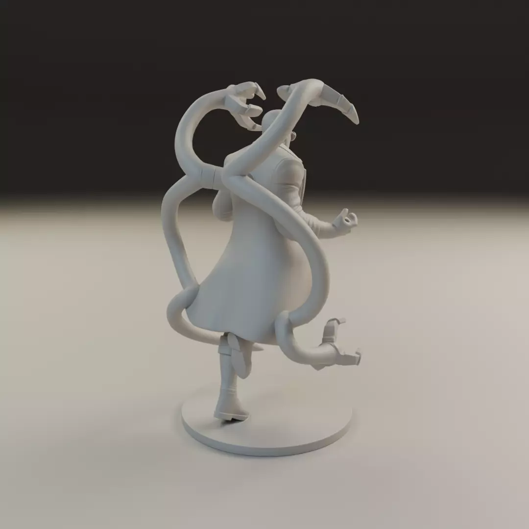 Doutor Octopus 3D print model_13