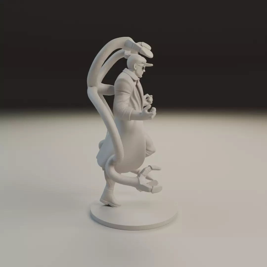 Doutor Octopus 3D print model_1