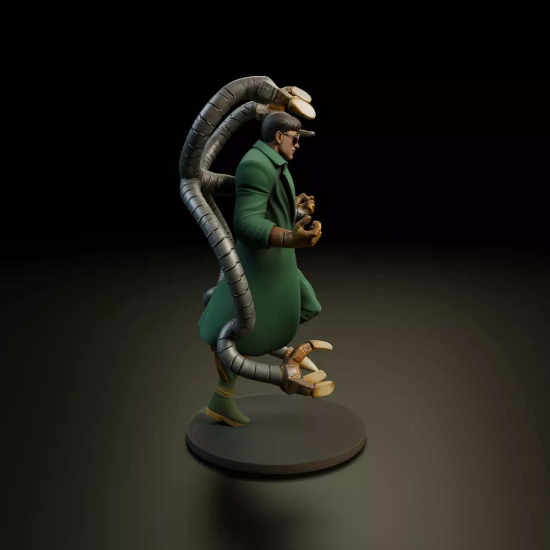 Doutor Octopus 3D print model_2