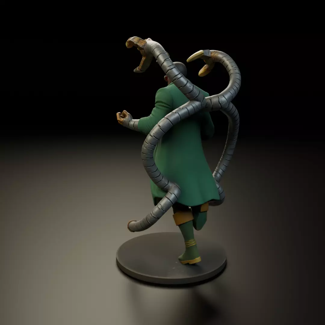 Doutor Octopus 3D print model_8