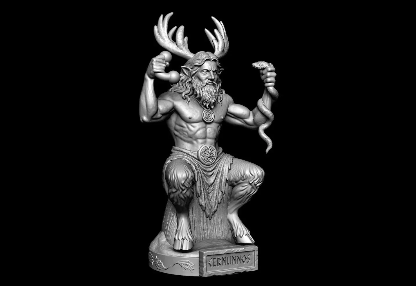Cernunnos 3D print model_1