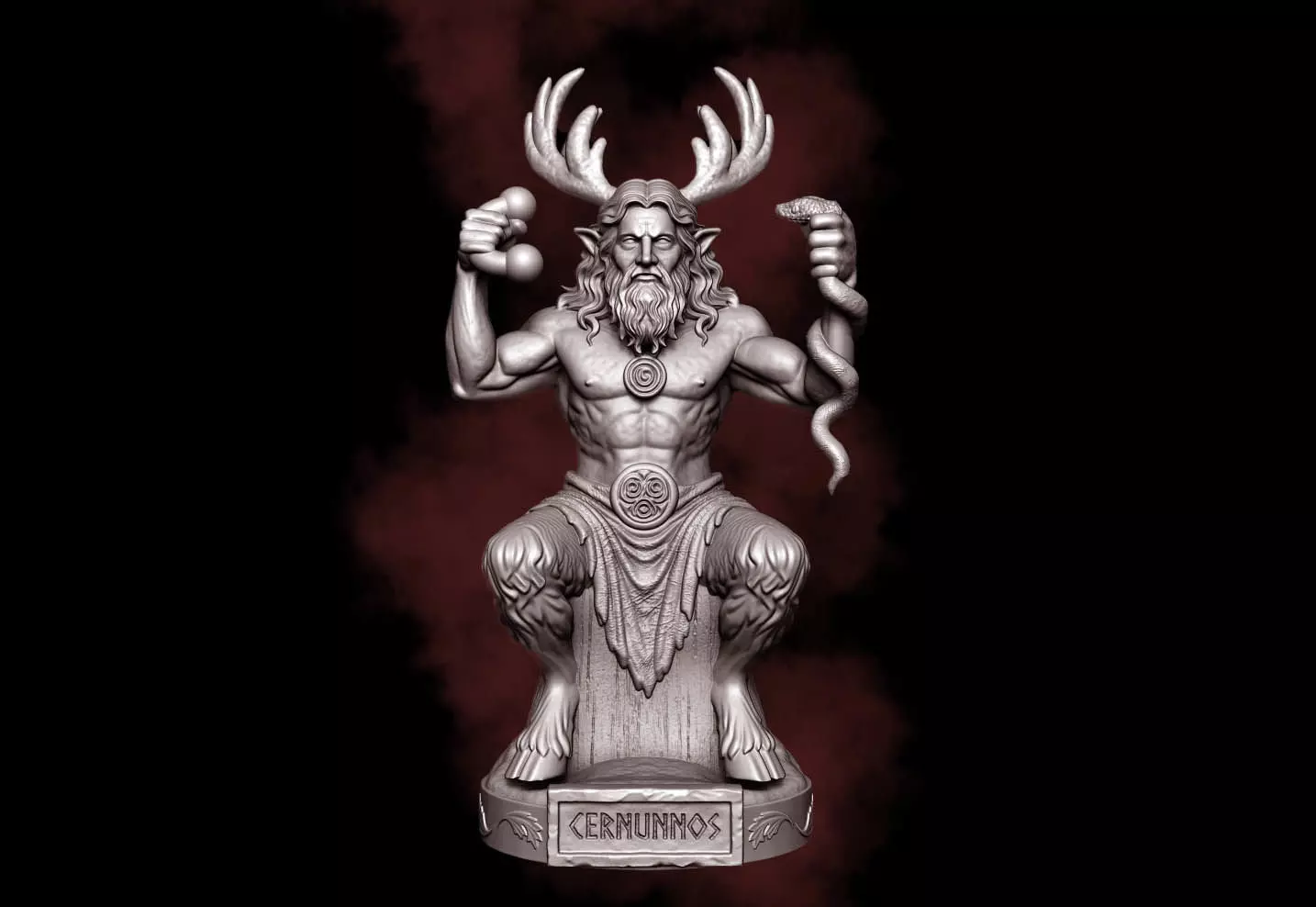 Cernunnos 3D print model_0