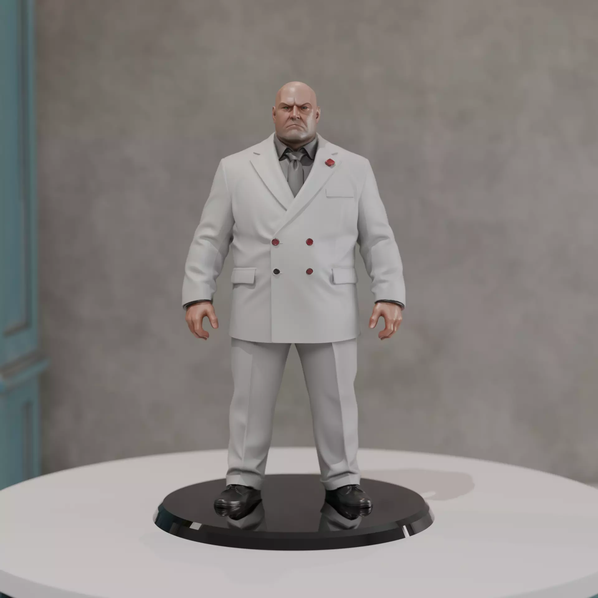 Kingpin 3D print model_0