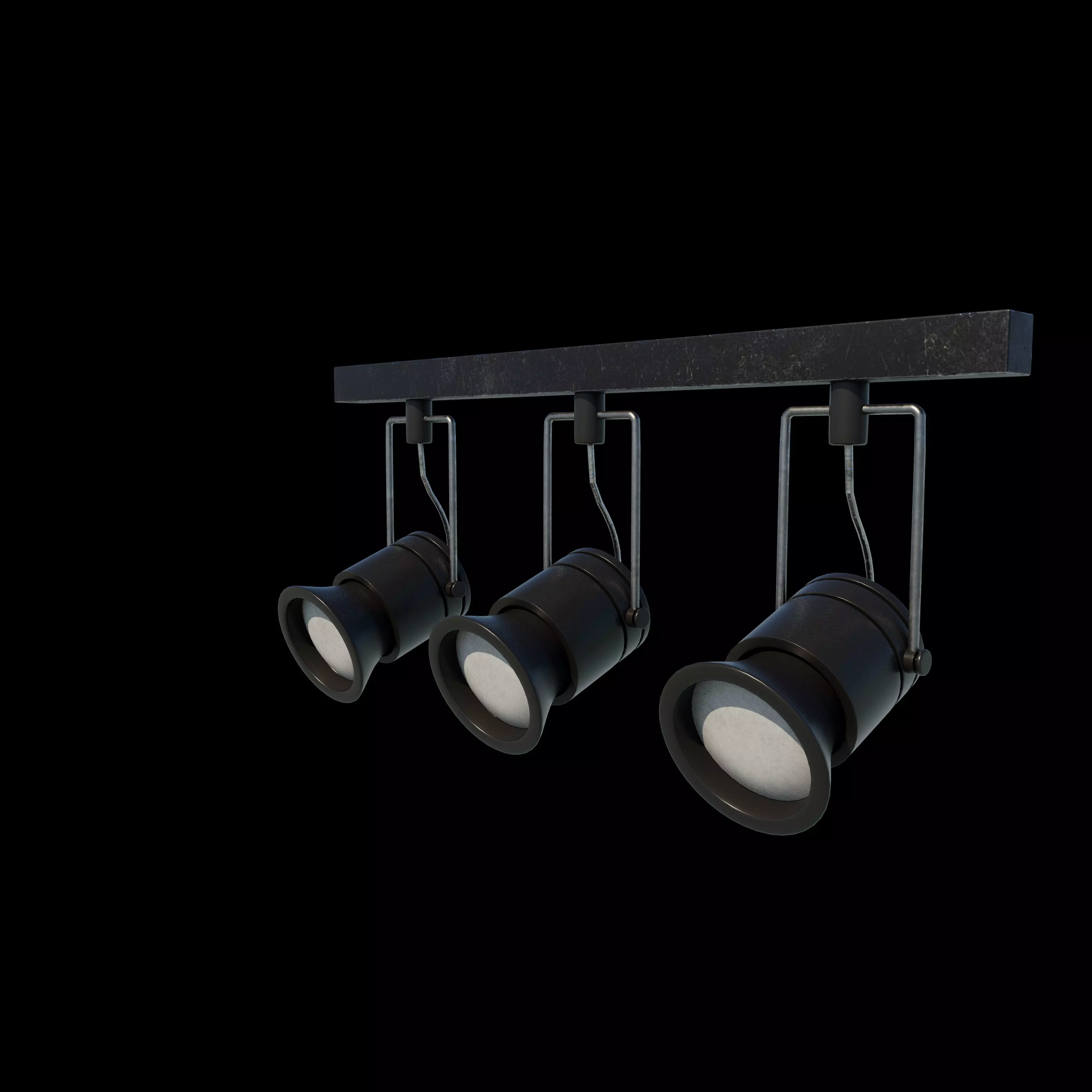 Track Lighting 3D model_5