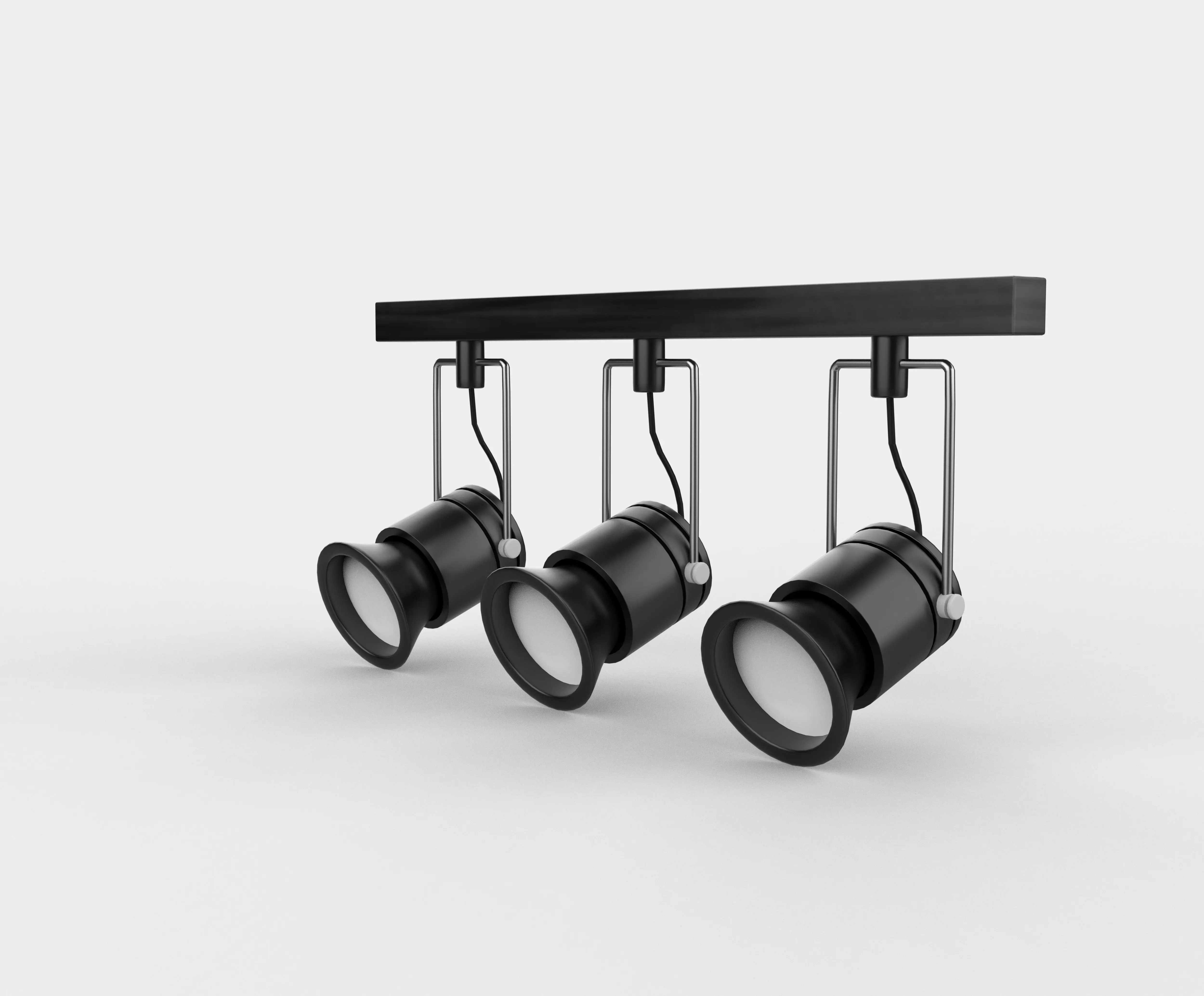 Track Lighting 3D model_8
