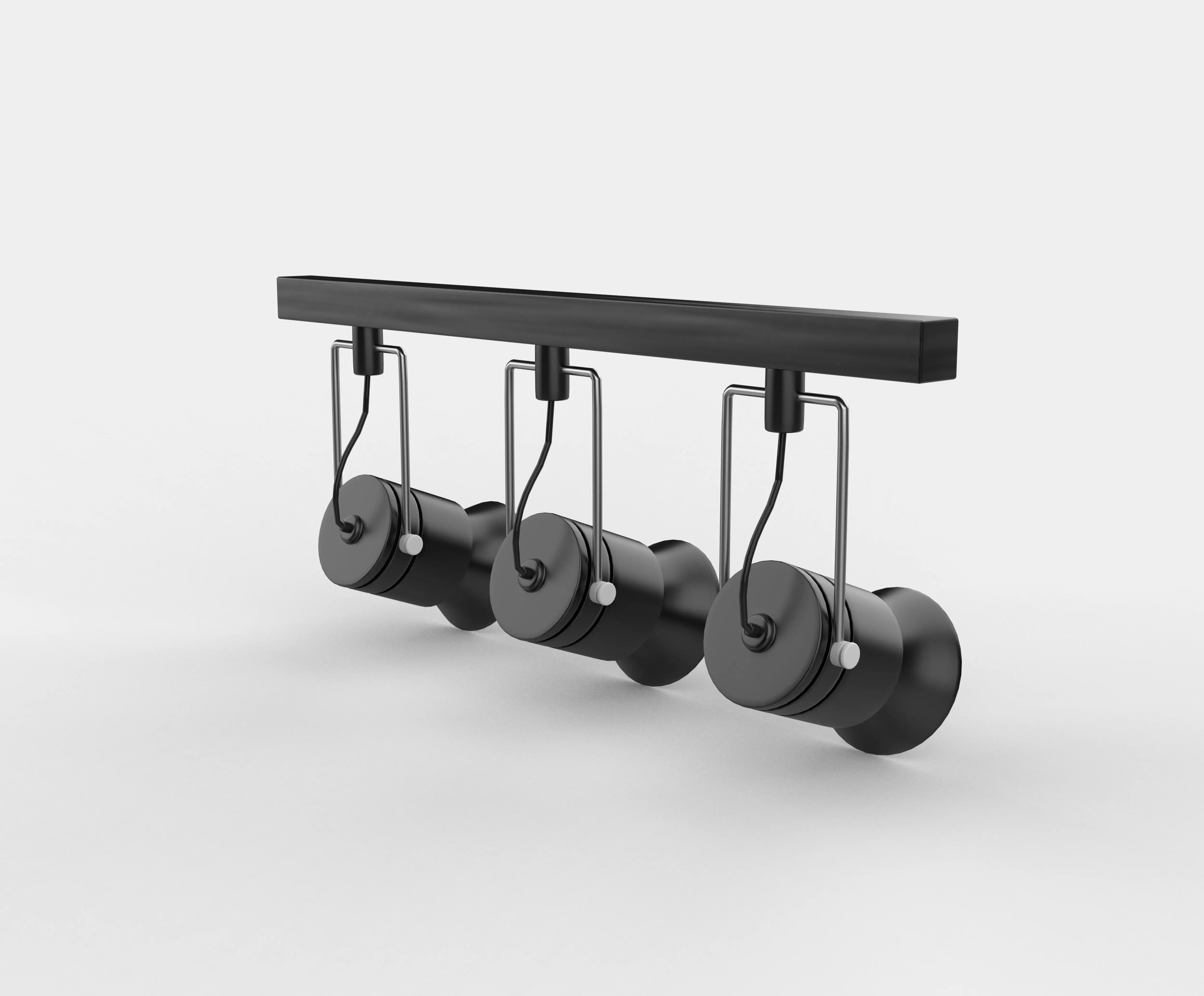 Track Lighting 3D model_12