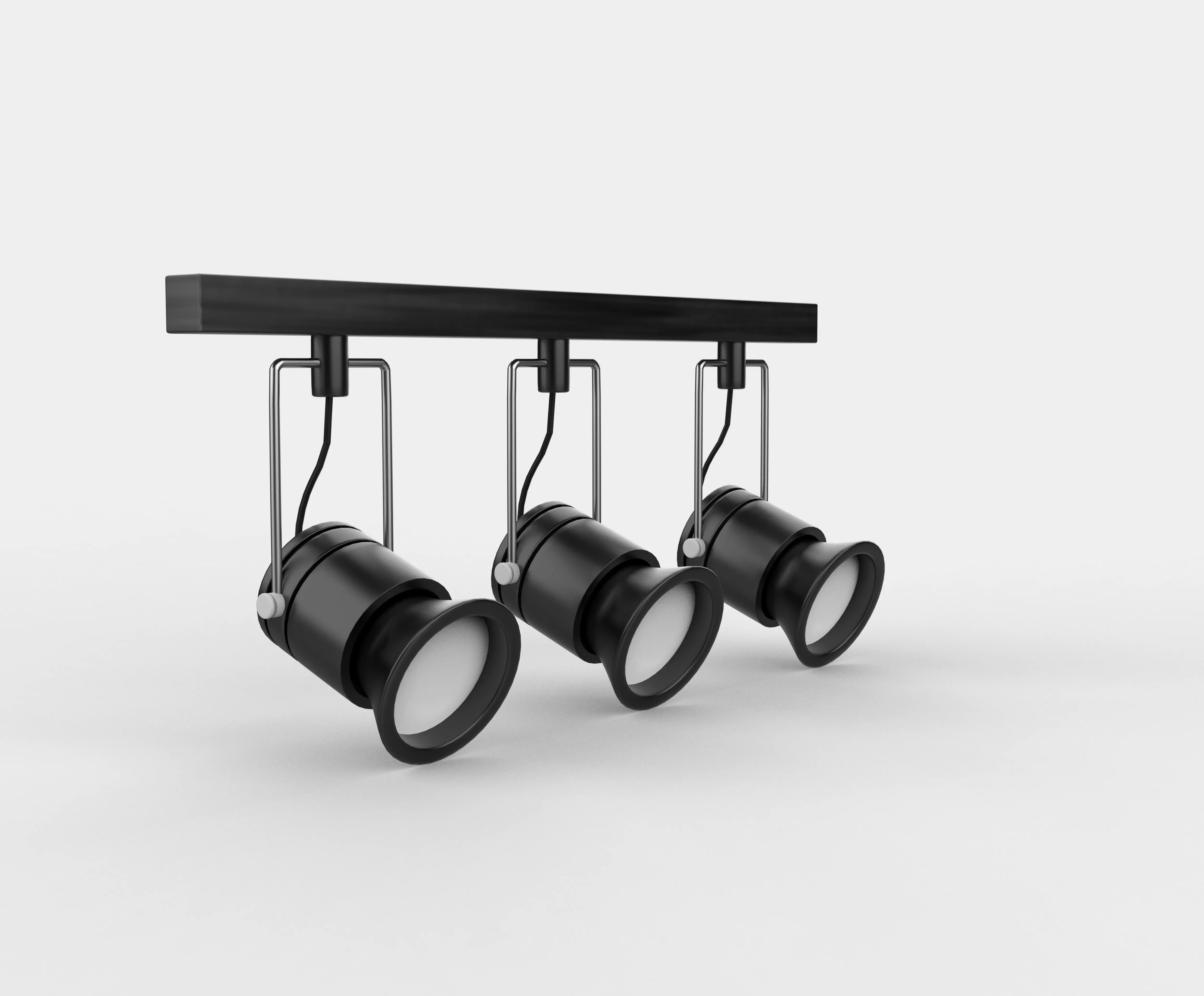 Track Lighting 3D model_0