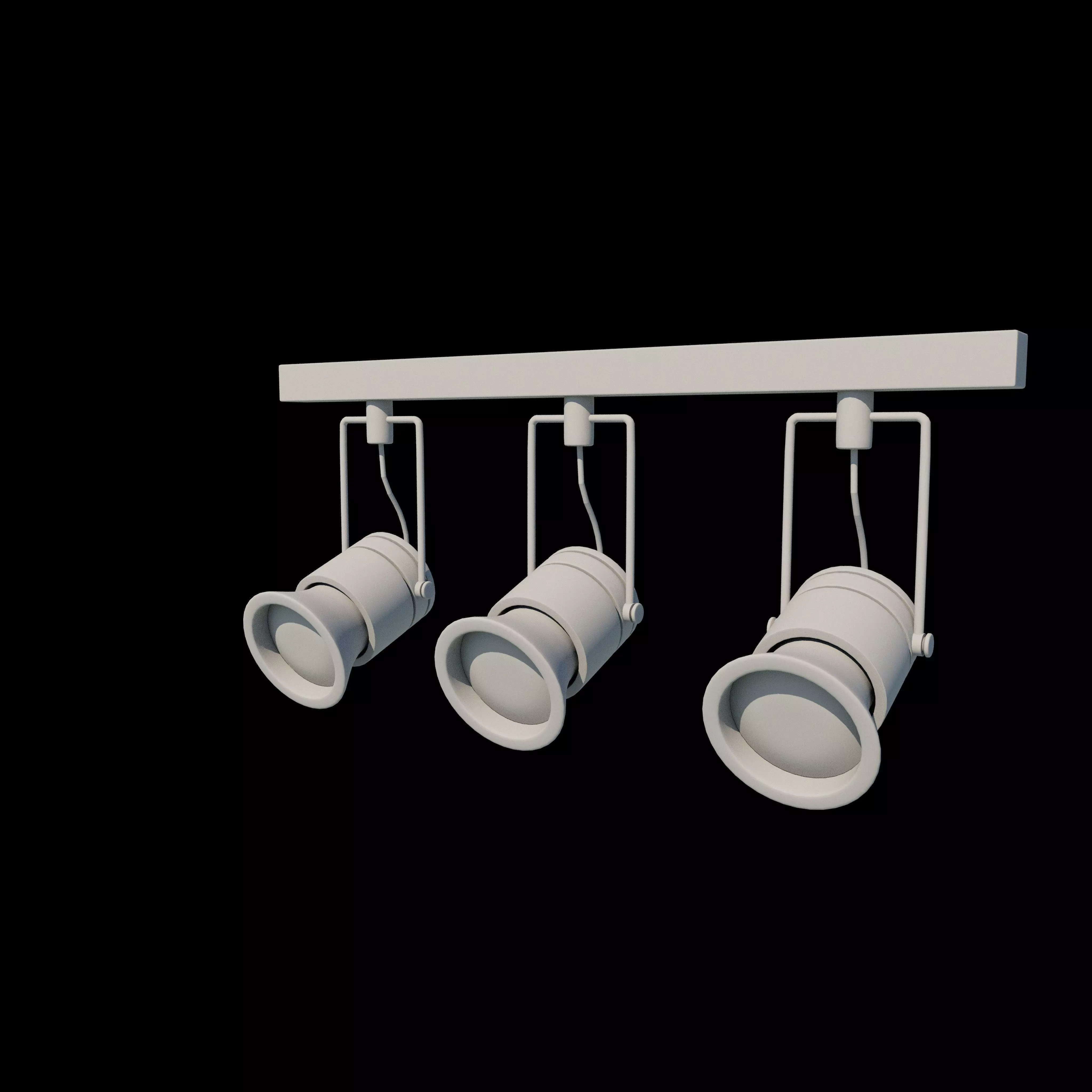 Track Lighting 3D model_16