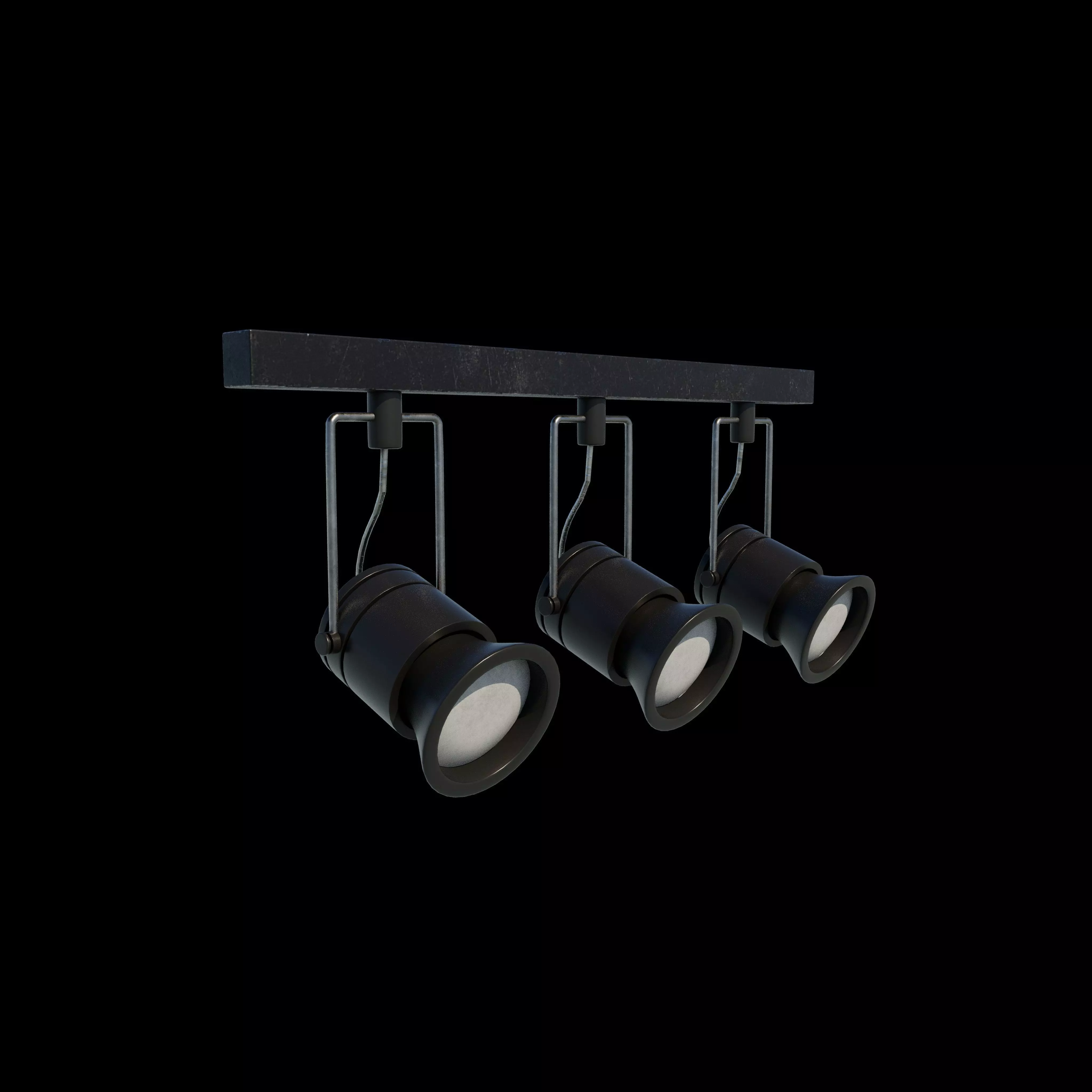 Track Lighting 3D model_3