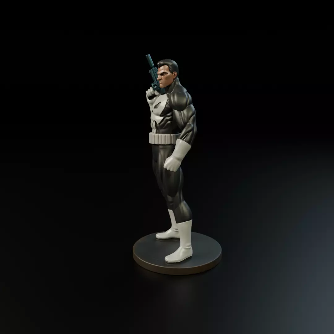 Punisher 3D print model_10