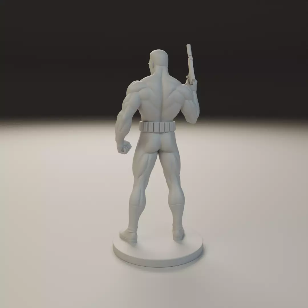 Punisher 3D print model_7