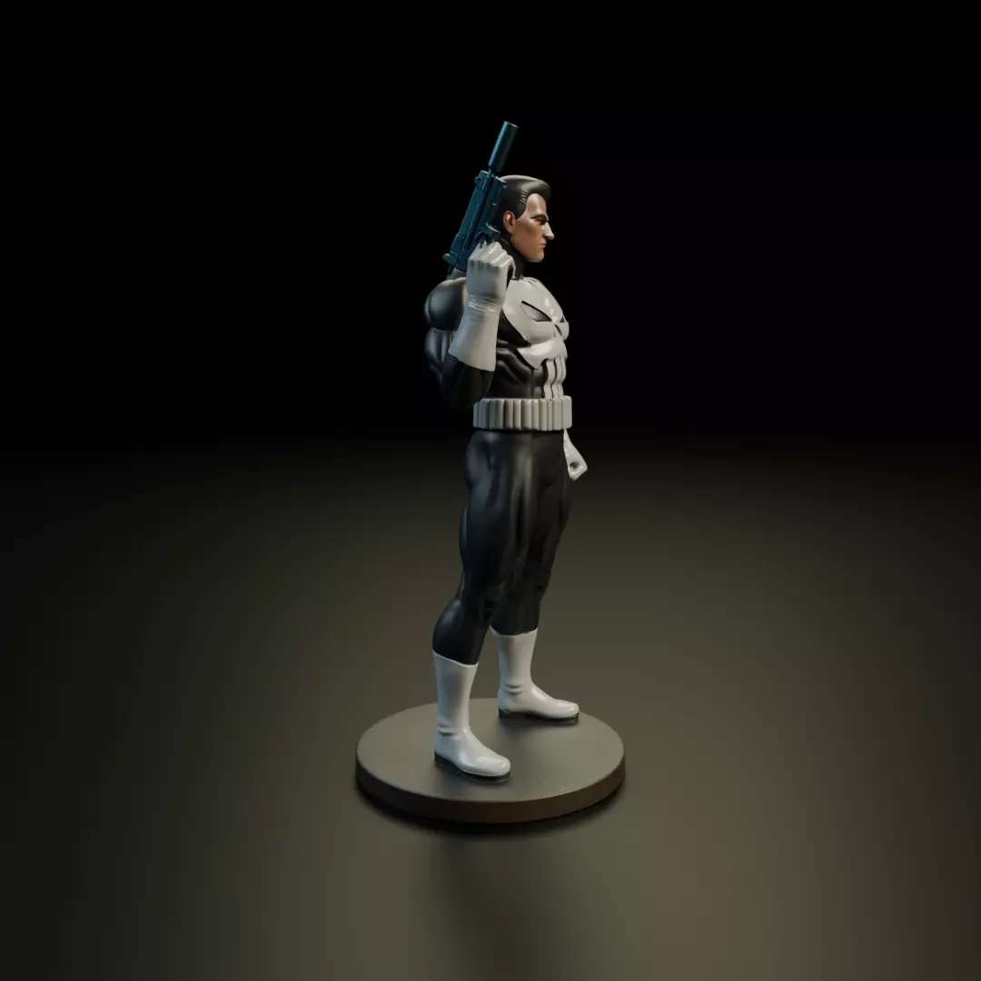Punisher 3D print model_2