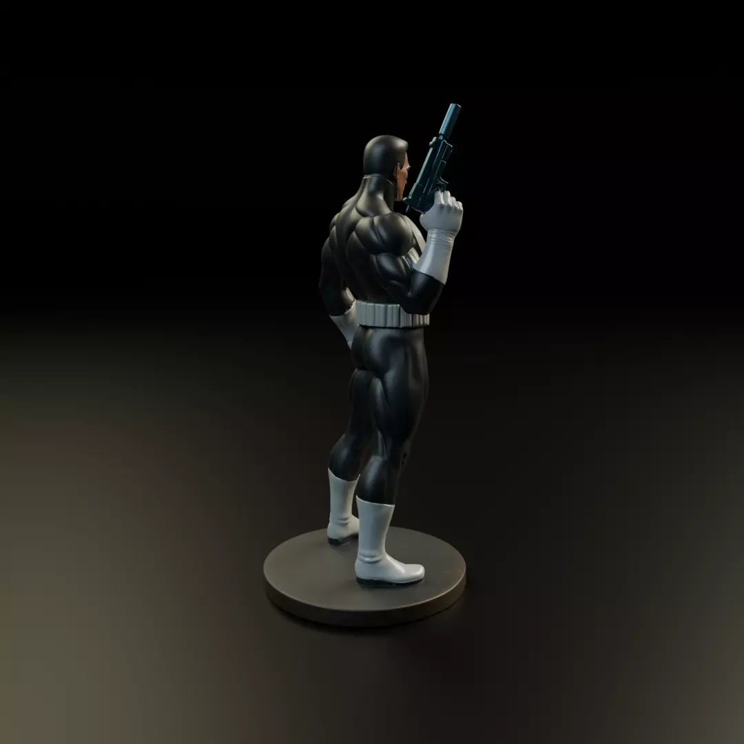 Punisher 3D print model_14