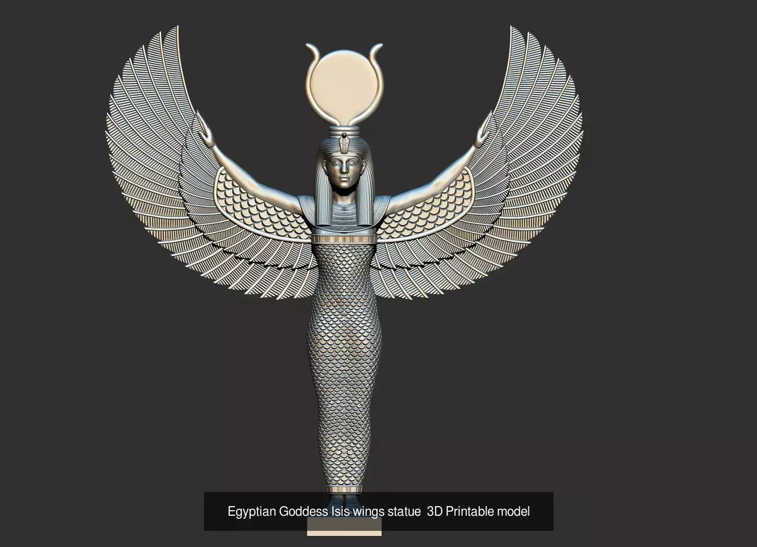 Grand Egyptian Museum Collection   3D Printable Pharaonic Art _3