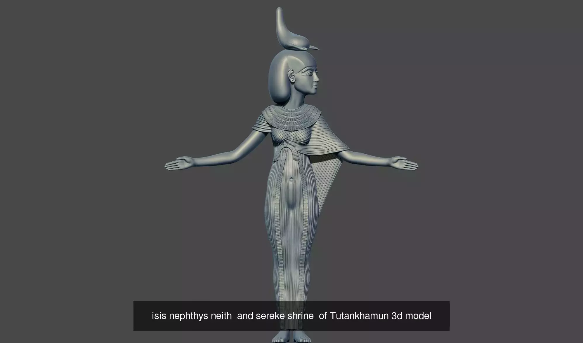 Grand Egyptian Museum Collection   3D Printable Pharaonic Art _17