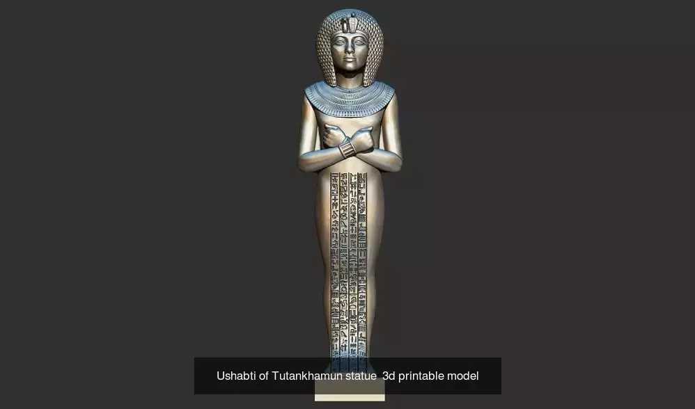 Grand Egyptian Museum Collection   3D Printable Pharaonic Art _16