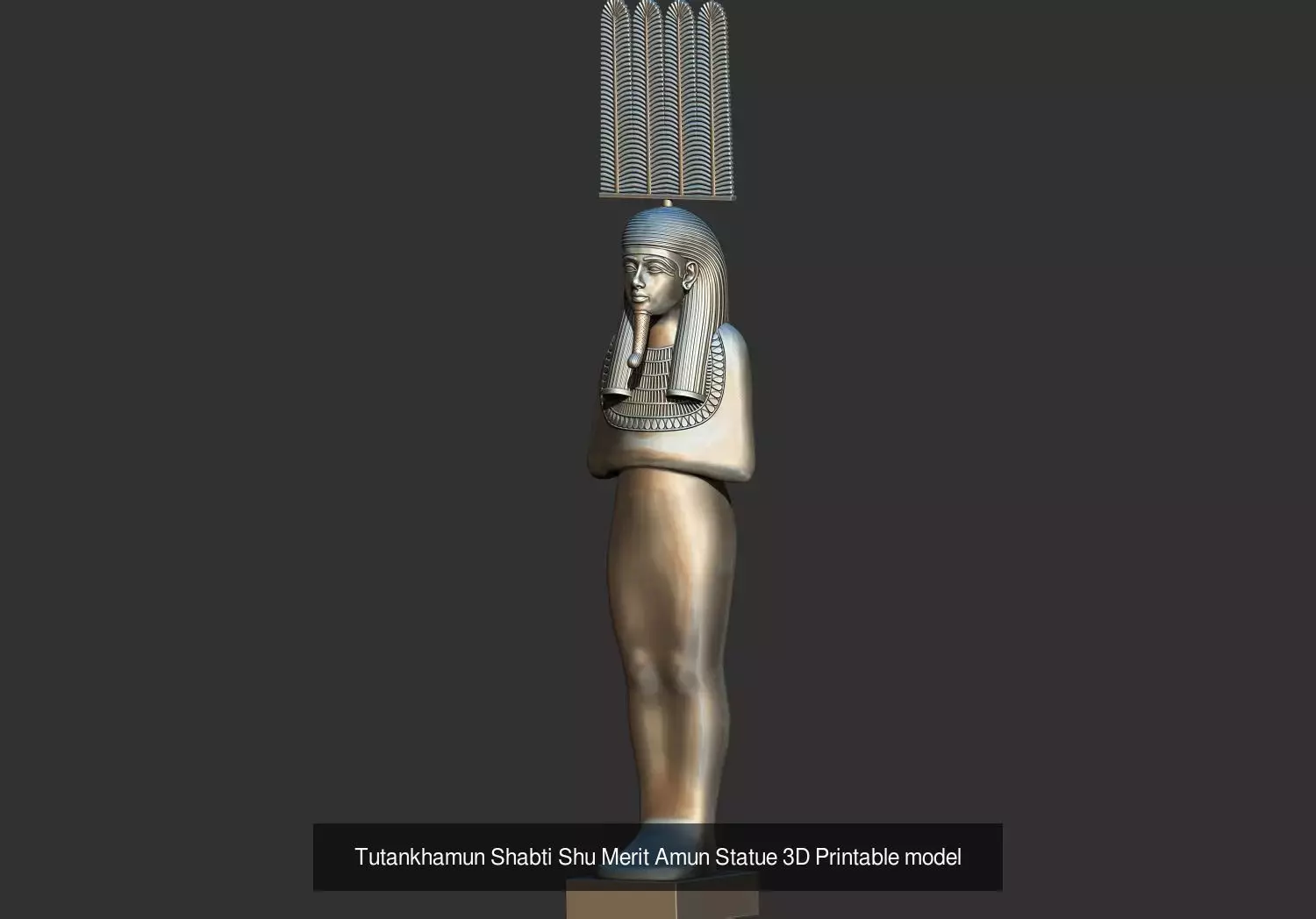Grand Egyptian Museum Collection   3D Printable Pharaonic Art _11