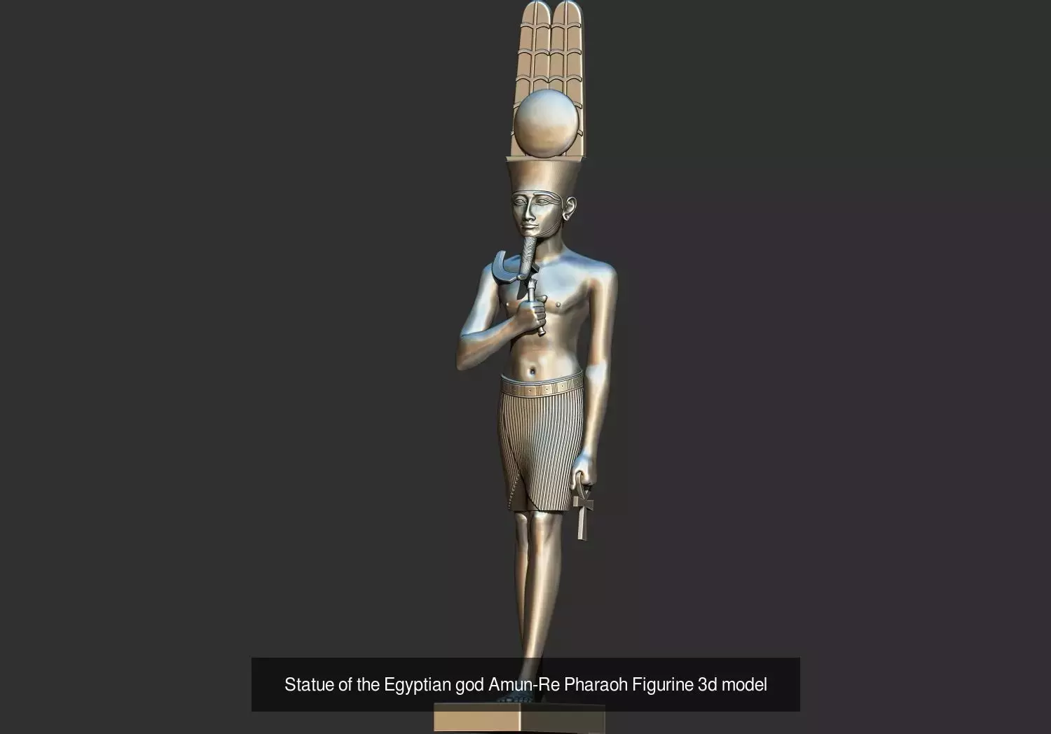 Grand Egyptian Museum Collection   3D Printable Pharaonic Art _18