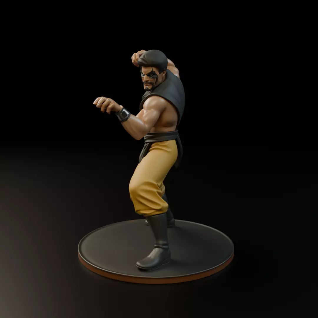 Shang Tsung MK3 3D print model_3