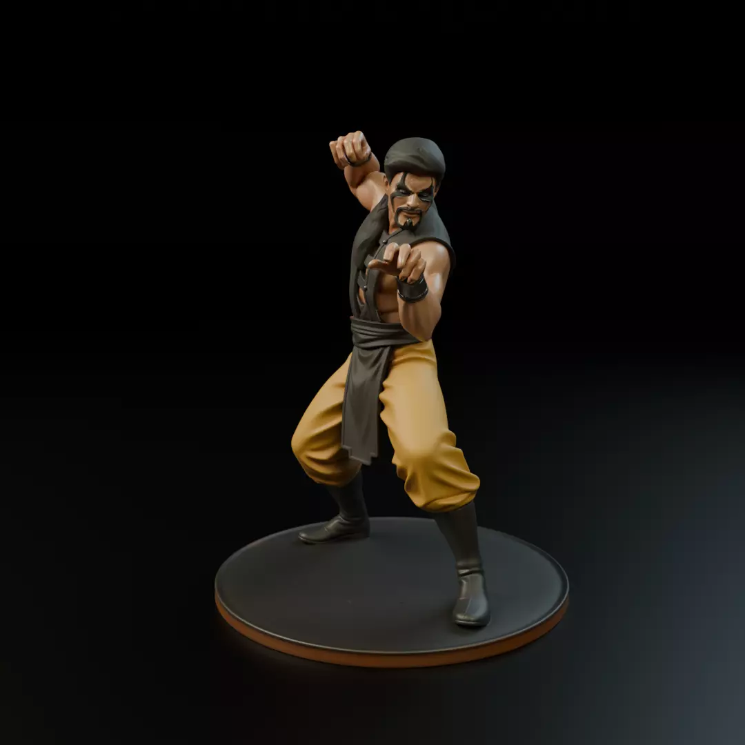 Shang Tsung MK3 3D print model_9