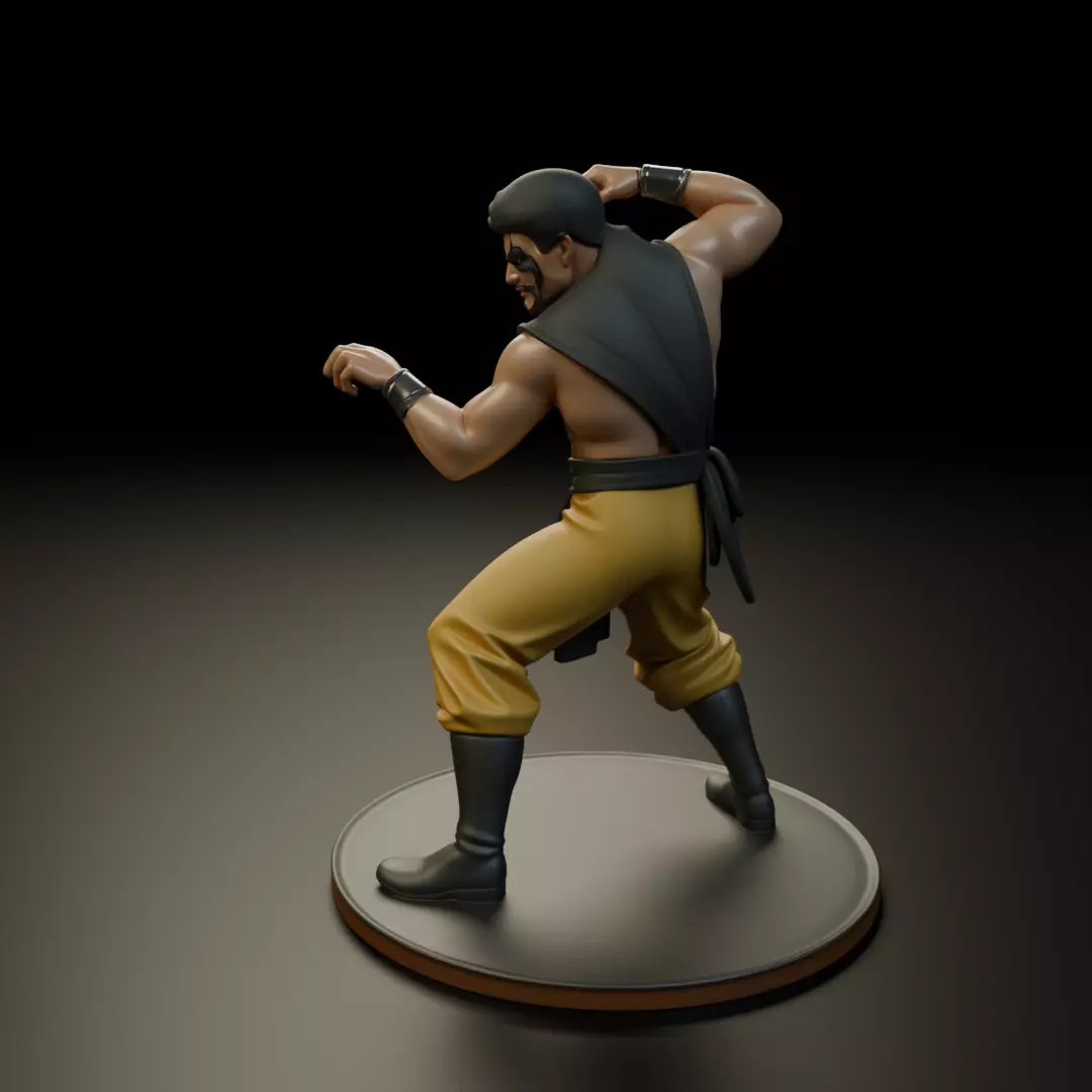 Shang Tsung MK3 3D print model_7