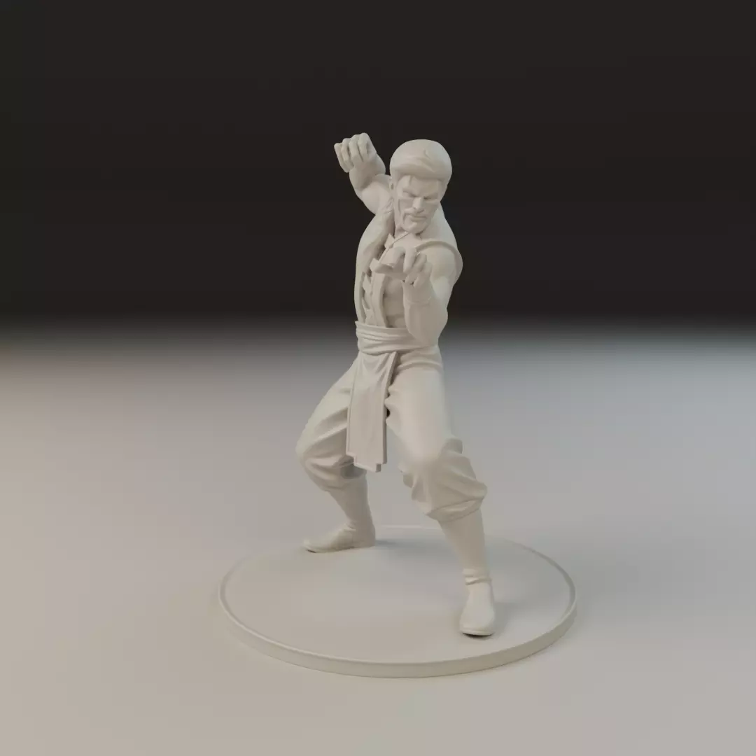 Shang Tsung MK3 3D print model_10