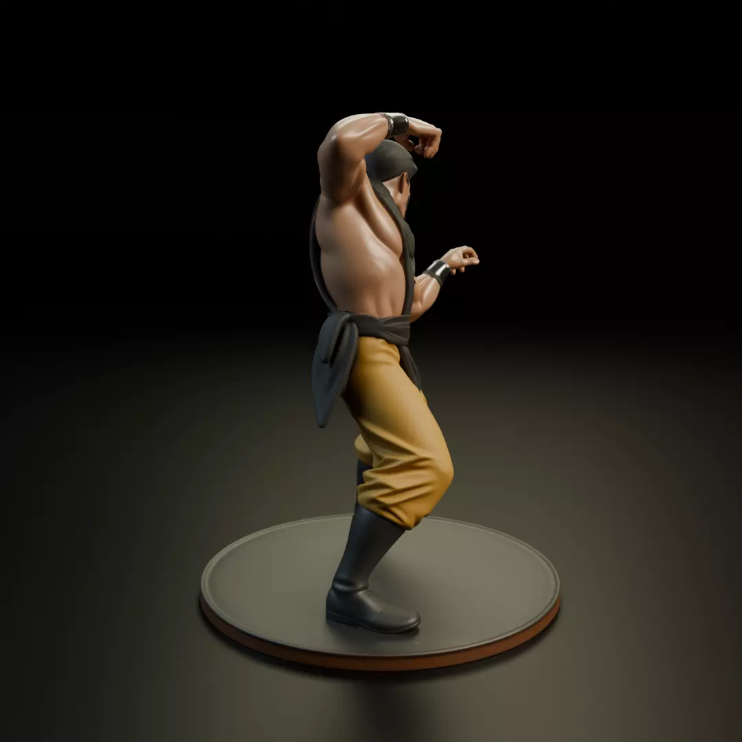 Shang Tsung MK3 3D print model_1