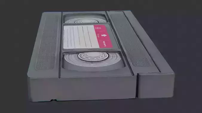 vhs tape retro media cartridge