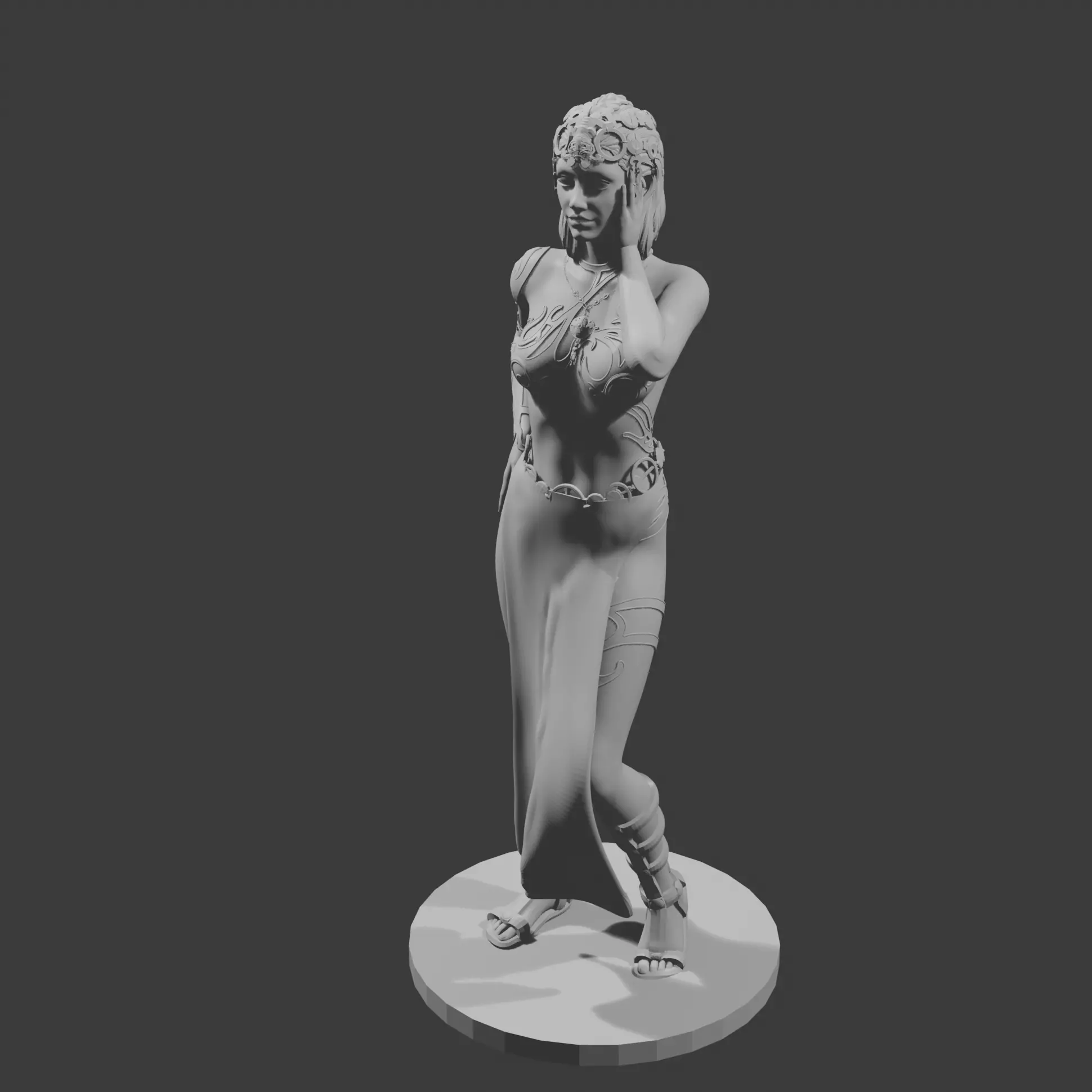 Mizora the Temptress 3D print model_2