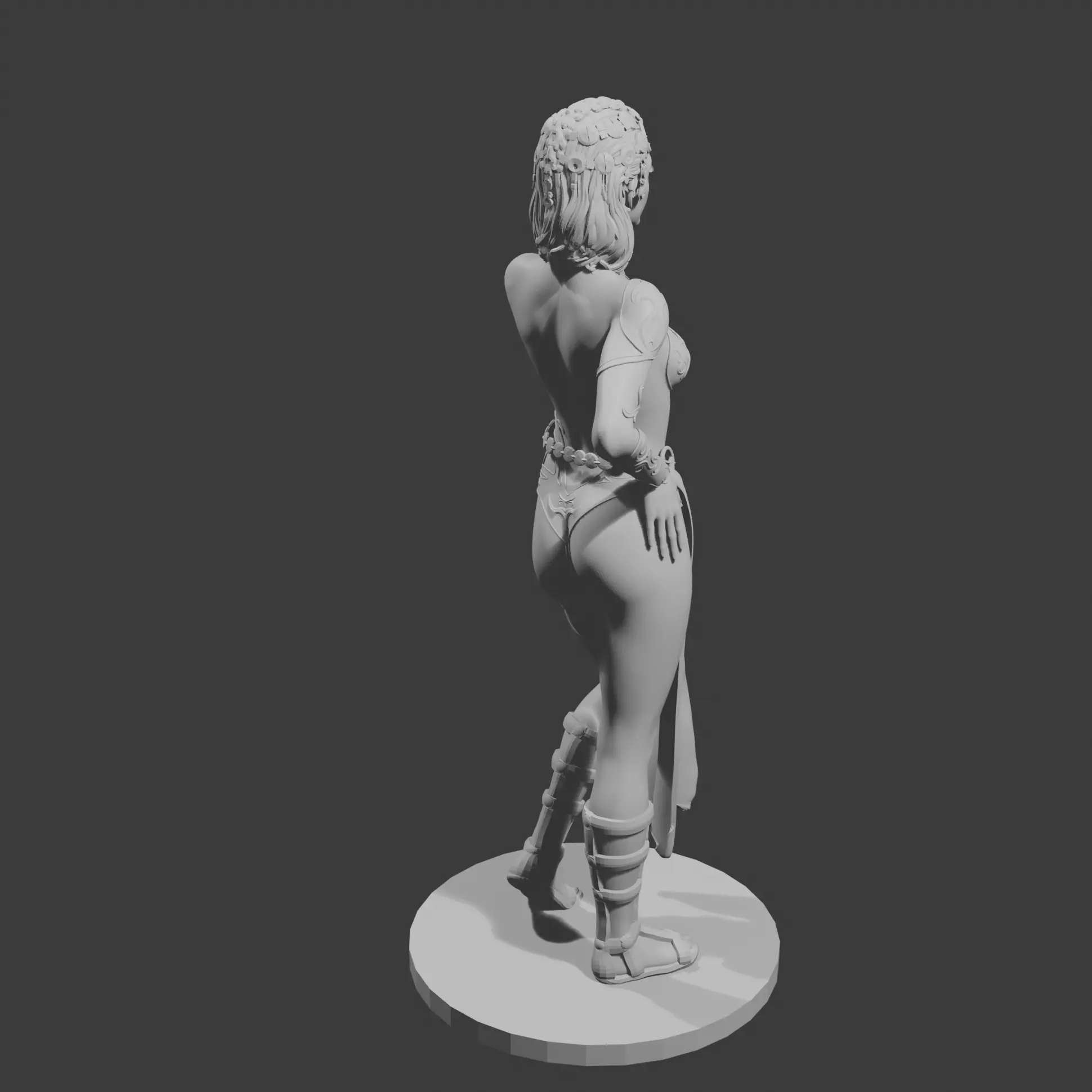 Mizora the Temptress 3D print model_5