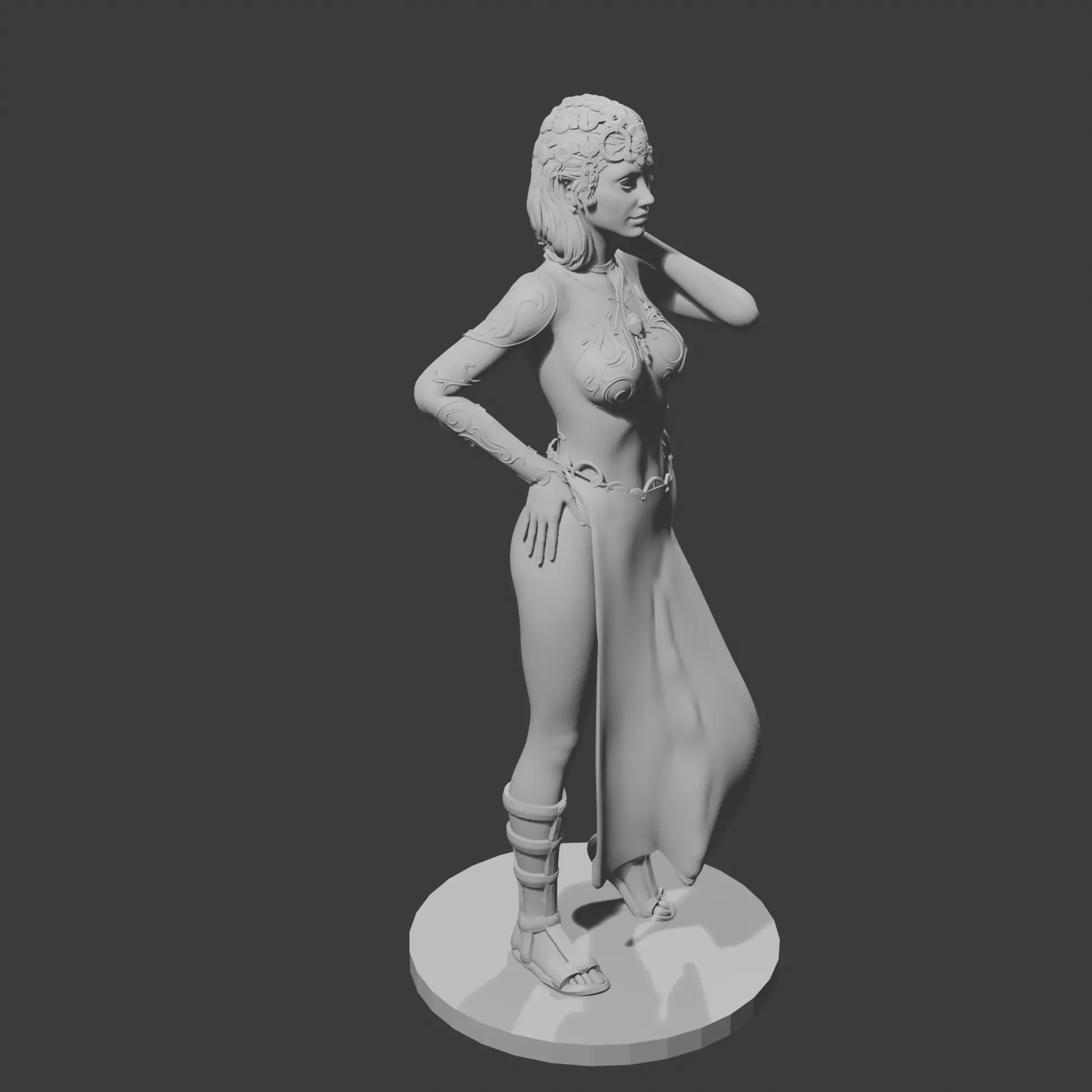 Mizora the Temptress 3D print model_6