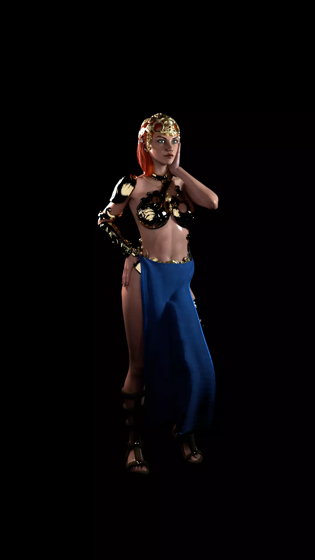 Mizora the Temptress 3D print model_1