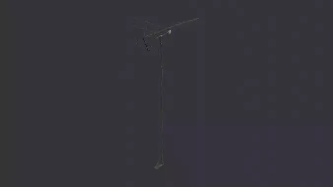 Antenna Mast with TV Dipole