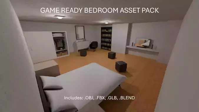 GAME READY BEDROOM ASSET PACK