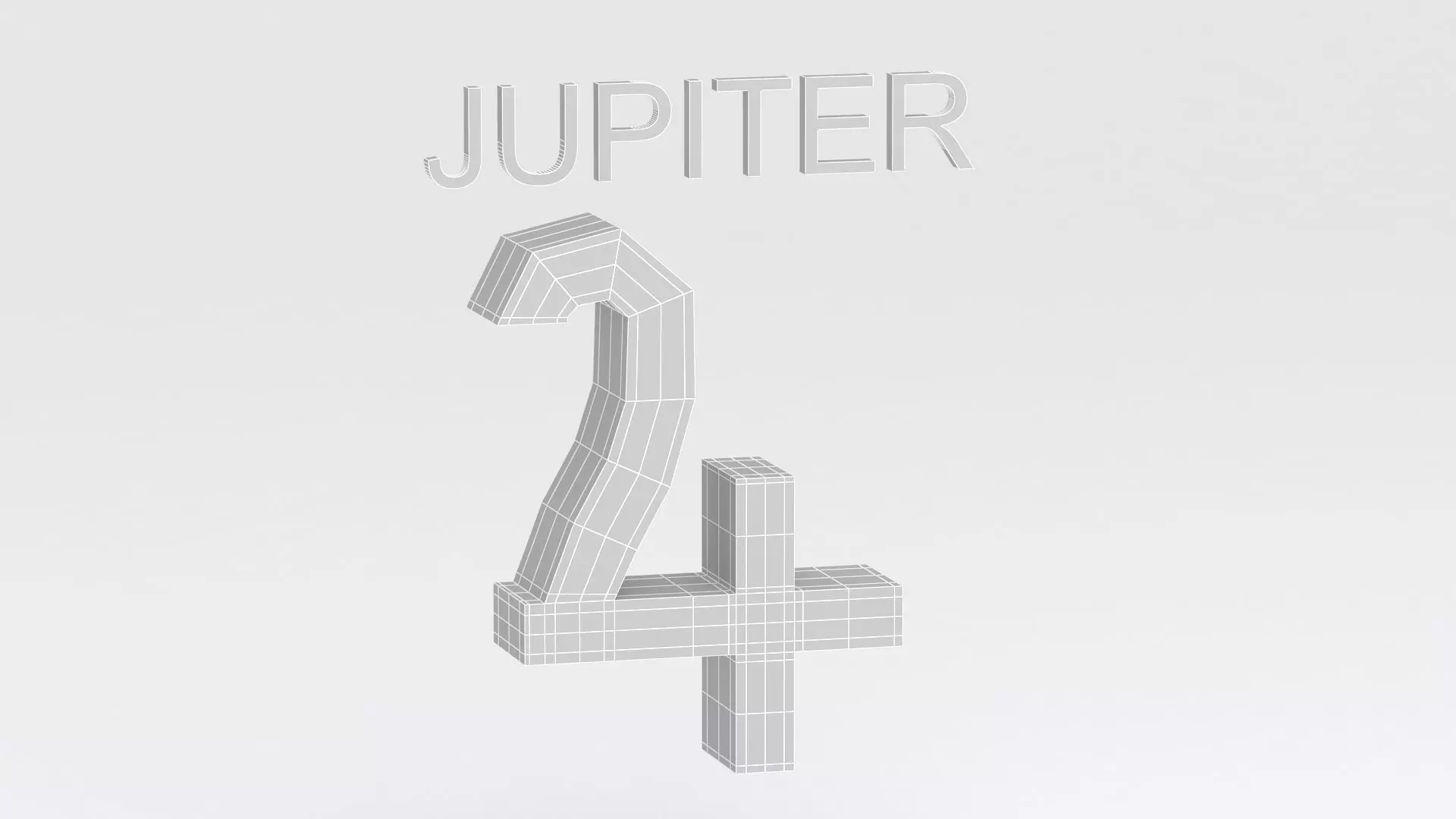 astrological sign solar system JUPITER 3D model_6