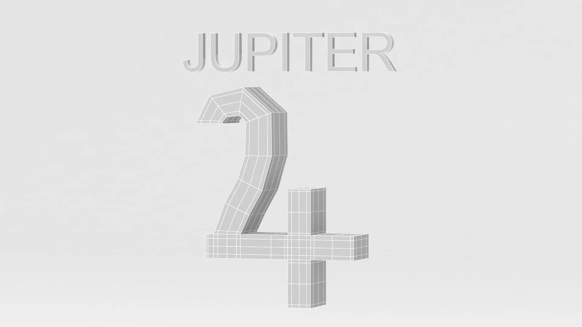 astrological sign solar system JUPITER 3D model_7