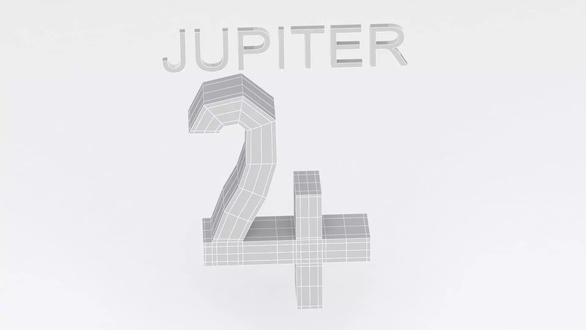 astrological sign solar system JUPITER 3D model_8
