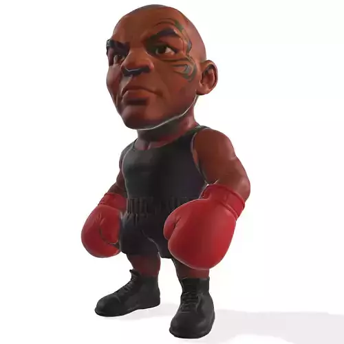 Mike Tyson 3D printable model